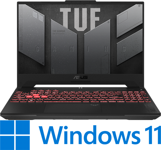 מחשב נייד לגיימרים Asus TUF Gaming A15 FA507NU-LP031W - צבע Mecha Gray
