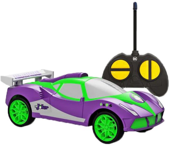 המכונית של הג'וקר על שלט רחוק 1:28 מבית Bladez