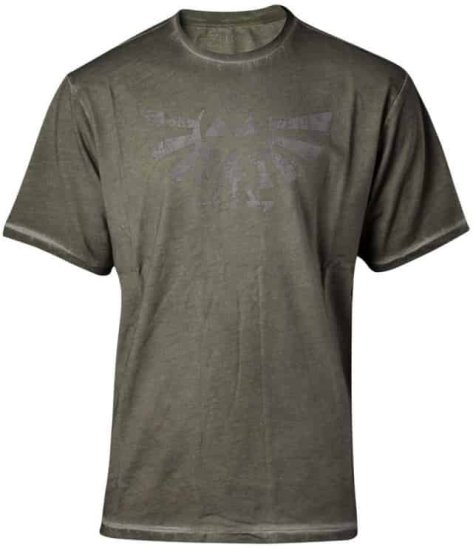 חולצת טי שירט Legend of Zelda Distressed Hyrule - מידה XL