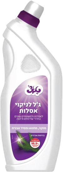 טאצ' - ג’ל אסלות אורנים - נפח 750 מ''ל