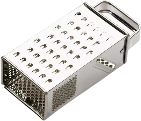 מגרדת נירוסטה 4 צדדים מבית Zaseves