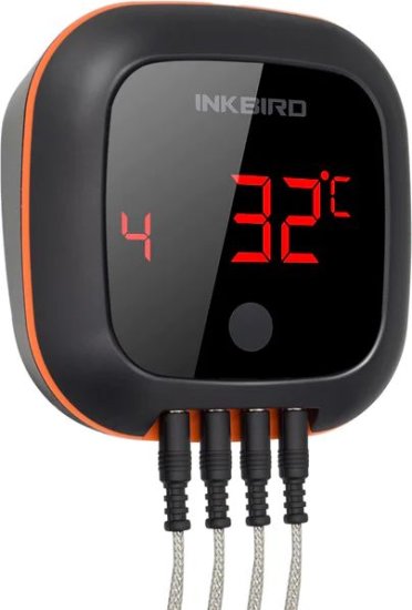 מדחום מזון BBQ עם 4 פרובים Inkbird BBQ Go Smart