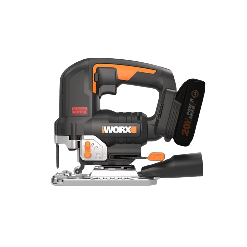 מסור אנכי מנוע ללא פחמים נטען Worx WX542.9 20V - גוף בלבד ללא סוללה וללא מטען