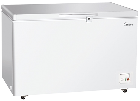 מקפיא שוכב 418 ליטר Midea HS-546C - צבע לבן