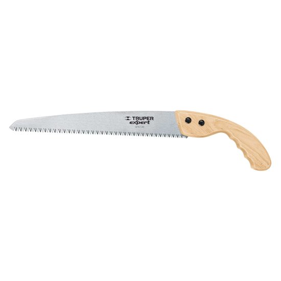 משור גיזום 33 ס''מ להב פלדה ישר ידית עץ TRUPER EXPERT 100122