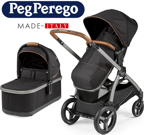עגלת תינוק משולבת Peg Perego Ypsi Combo - צבע Ebony