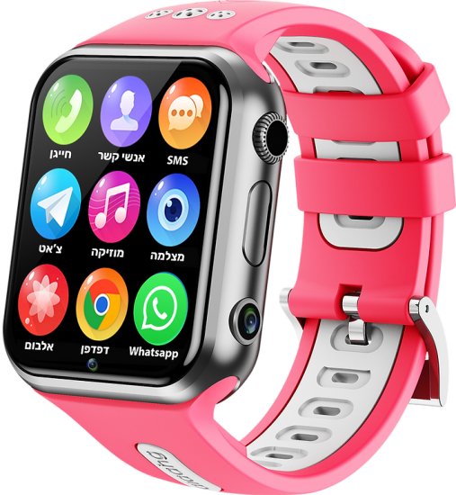 שעון חכם לילדים MeWatch K10 Ultra - צבע ורוד