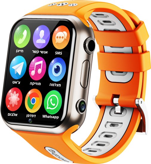 שעון חכם לילדים MeWatch K10 Ultra - צבע כתום