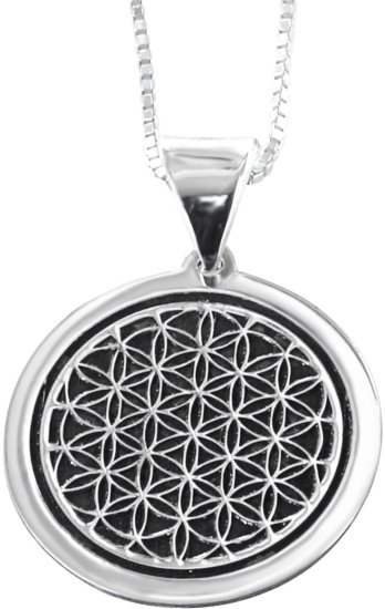 שרשרת תליון מכסף פרח החיים Moreno