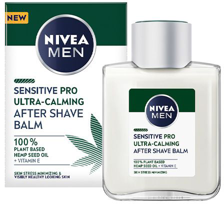 תחליב אפטר שייב מרגיע במיוחד לאחר גילוח מבית Nivea - נפח 100 מ''ל