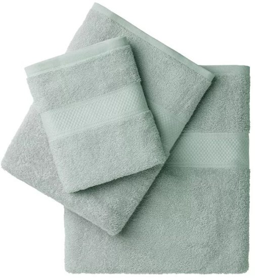 2 מגבות XL גוף 100% כותנה 90X140 ס''מ דגם Classic מבית Homestyle צבע ירוק