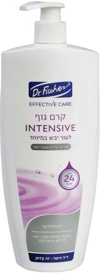 Dr. Fischer - קרם לחות אינטנסיבית לגוף למגורים - נפח 700 מ''ל
