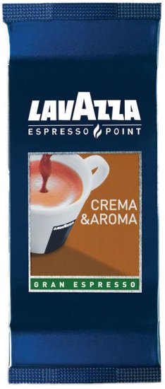 100 קפסולות Lavazza Crema & Aroma Gran Espresso - תואמות למכונות קפה Lavazza Espresso Point
