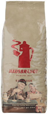 תערובת פולי קפה 500 גרם Hausbrandt Espresso