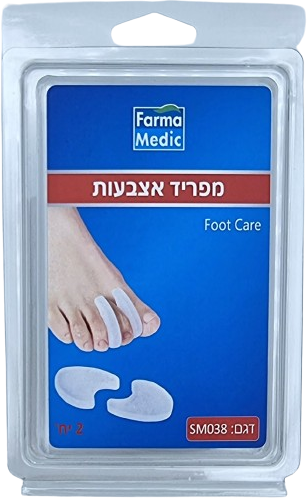 מפריד אצבעות Farma Medic SM038 - תכולה 2 יחידות