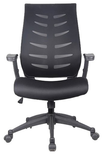 כסא משרדי ארגונומי אורתופדי מתכוונן דגם Proback 900 מבית Fizzio - צבע שחור