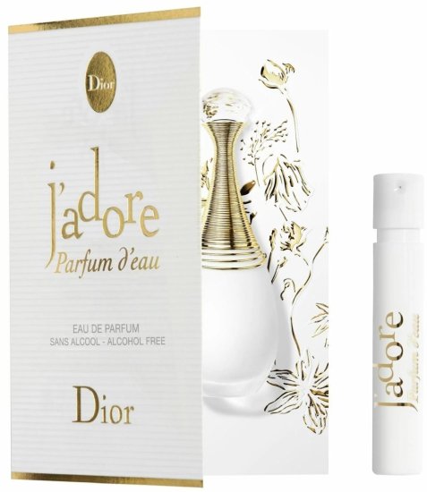 דוגמית בושם לאישה 1.2 מ''ל Christian Dior J'adore Parfum d'Eau או דה פרפיום E.D.P