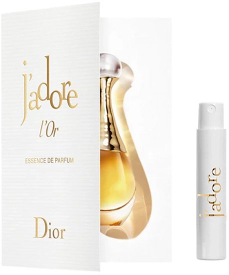 דוגמית בושם לאישה 1 מ''ל (2017) Christian Dior J'Adore L'Or אסנס דה פרפיום