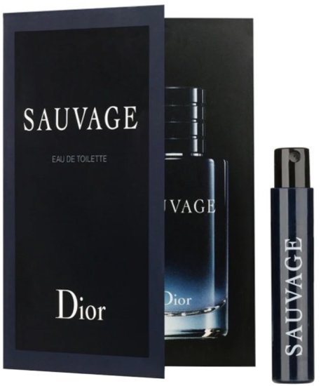 דוגמית בושם לגבר 1 מ''ל Christian Dior Sauvage או דה טואלט E.D.T