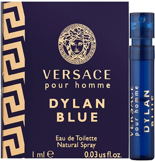 דוגמית בושם לגבר 1 מ''ל Versace Pour Homme Dylan Blue או דה טואלט E.D.T