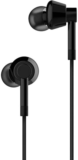 אוזניות חוטיות עם מיקרופון Nokia WB-101 - צבע שחור