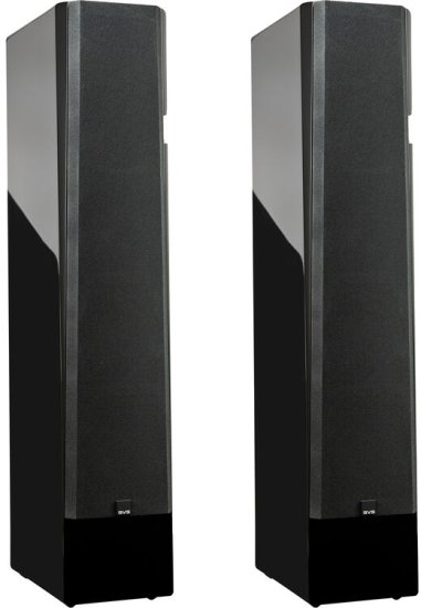 זוג רמקולי SVS Prime Pinnacle Tower - צבע שחור מבריק