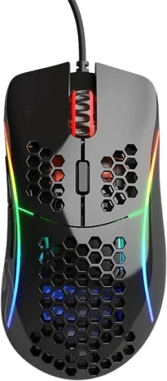 עכבר גיימרים חוטי Glorious Model D Wired RGB - צבע שחור מבריק