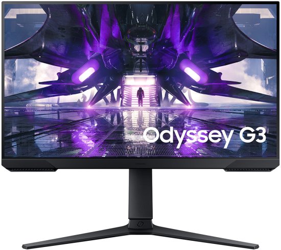 מסך מחשב גיימינג Samsung Odyssey G3 S32AG320NN 32'' FHD 165Hz VA - צבע שחור