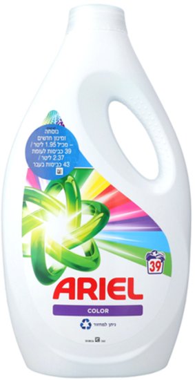 Ariel - ג'ל כביסה צבעונית קולור בניחוח אריאל - נפח 1.95 ליטר