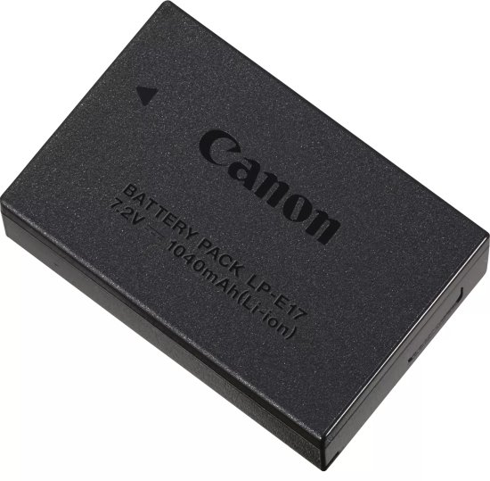 סוללה נטענת מקורית Canon LP-E17 Lithium-Ion 1040mAh למצלמות Canon EOS