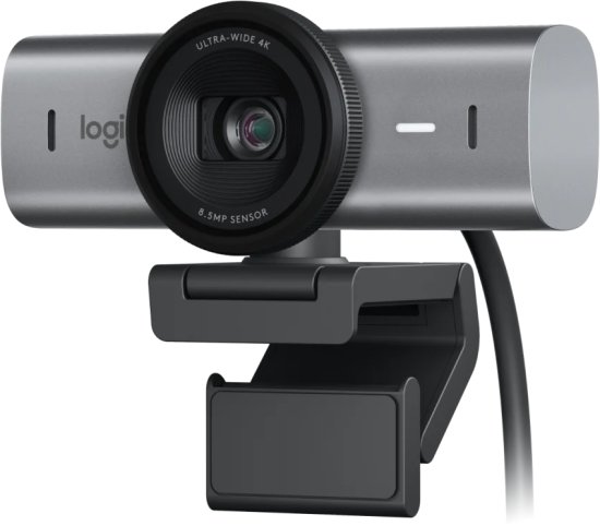מצלמת רשת Logitech MX Brio 4K Ultra HD - צבע Graphite