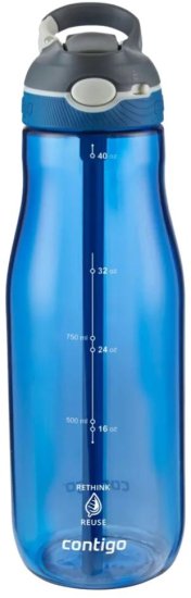 בקבוק שתיה 1100 מ''ל Contigo Autospout Ashland - צבע כחול