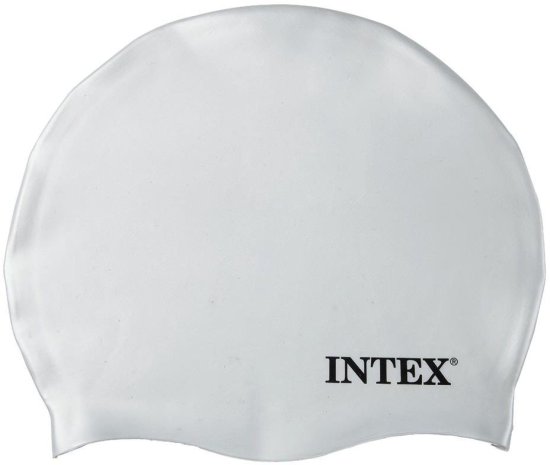 כובע שחייה לבריכה ולים מבית Intex - לבן