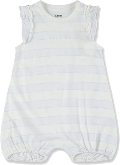 אוברול לתינוקת SUMMER BLOSSOM מבית Minene – צבע תכלת מודפס