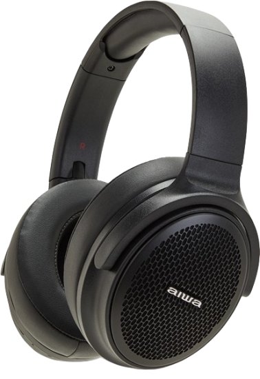 אוזניות קשת אלחוטיות דגם HST-250BT מבית Aiwa - צבע שחור