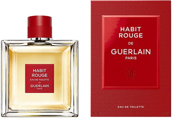 בושם לגבר 150 מ''ל Guerlain Habit Rouge או דה טואלט E.D.T