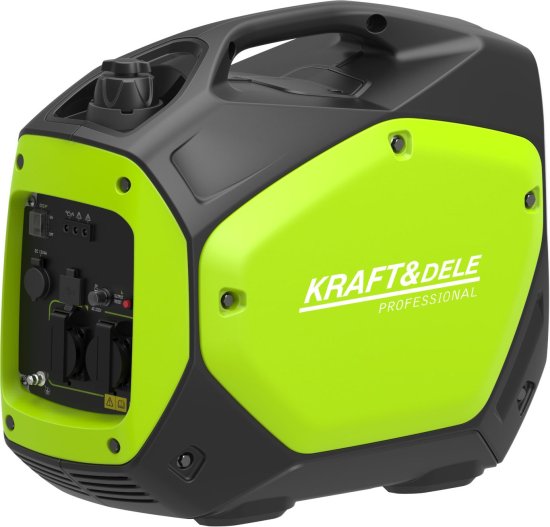 גנרטור מושתק בנזין 3000W חד פאזי Kraft&Dele KD685 Basic - יש לצפות בסרטון ההפעלה הראשונית בגוף הסרטון טרום השימוש