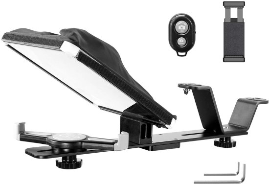 טלפרומפטר עם שלט רחוק GVM TQ-M