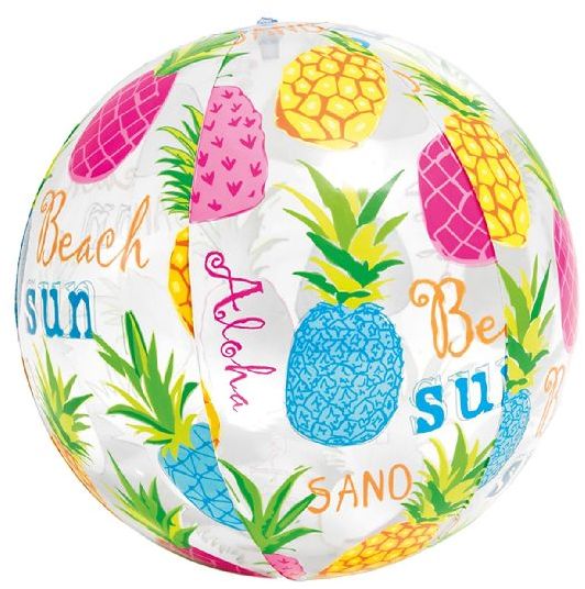 כדור ים מתנפח מבית Intex - הדפס אננס