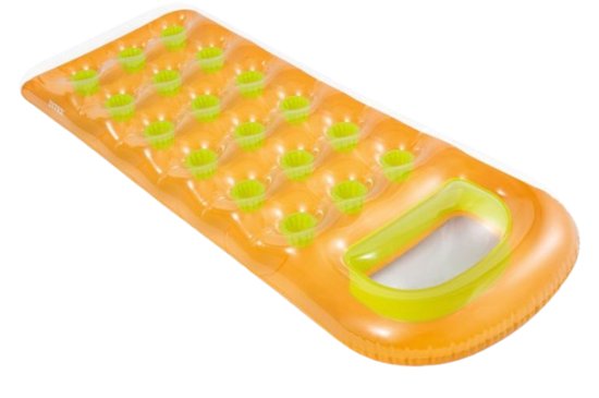 מזרן שיזוף מתנפח Intex 18-Pocket - כתום