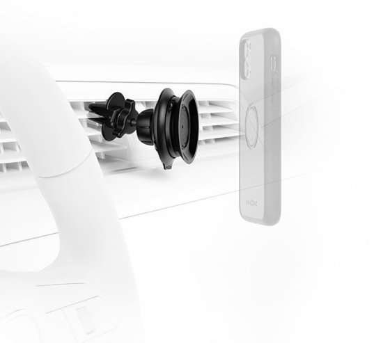 מעמד מגנטי לפתח האוורור ברכב לטלפון נייד Fidlock Vacuum