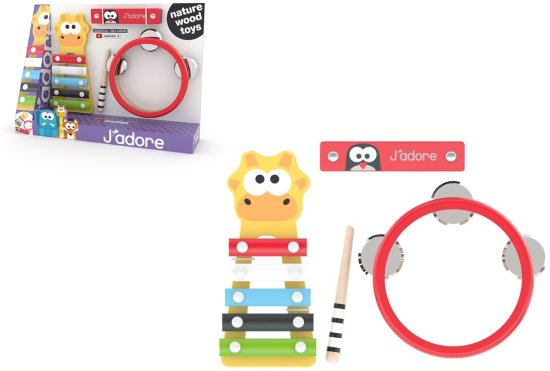 סט מוזיקלי מעץ מבית Jadore
