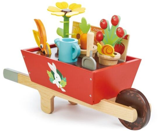 סט מריצה מעץ לגינון מבית Tender Leaf