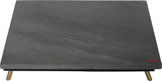 פלטה שבת אבן שיש דגם שוהם Universe NRI-756 - צבע שחור