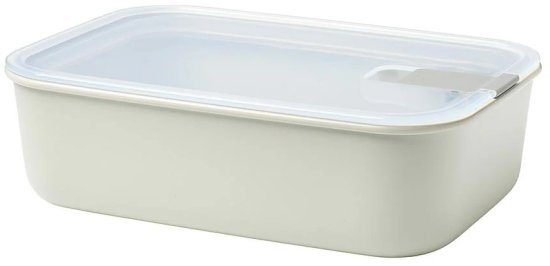 קופסת אוכל 1500 מ''ל EasyClip מבית Mepal - לבן