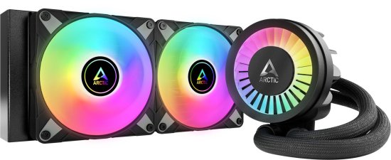 קירור נוזלי למעבד Arctic Liquid Freezer III 280 A-RGB - צבע שחור