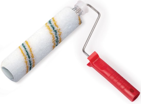 רולר פס צהוב כפול לוטקס ''9 / 23 ס''מ מבית פאר K693