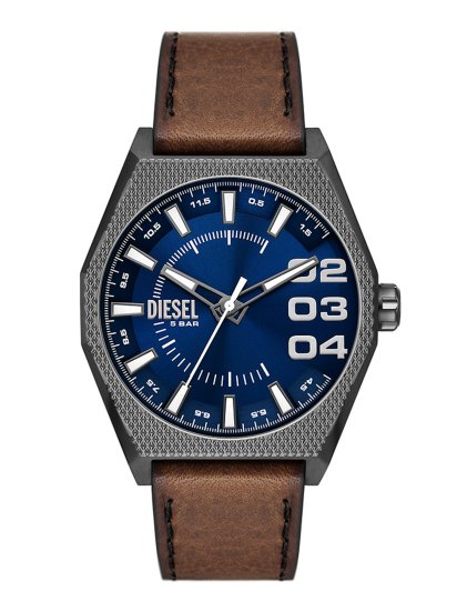 שעון יד דיזל לגבר מקולקציית SCRAPER דגם DZ2189 - יבואן רשמי