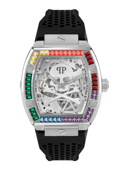 שעון יד פליפ פליין לגבר מקולקציית THE SKELETON דגם PWBAA1423 - יבואן רשמי