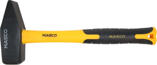 פטיש מכונאים מברזל עם ידית פיברגלס Kasco - משקל 1 ק''ג
